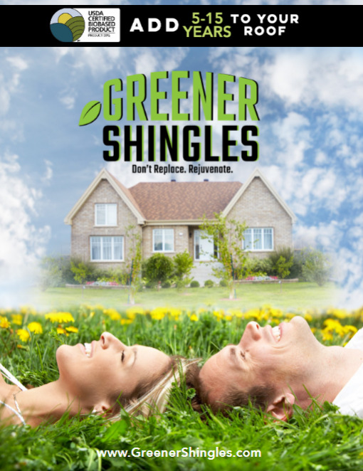 Greener Shingles Rejuvenator Product Brochure