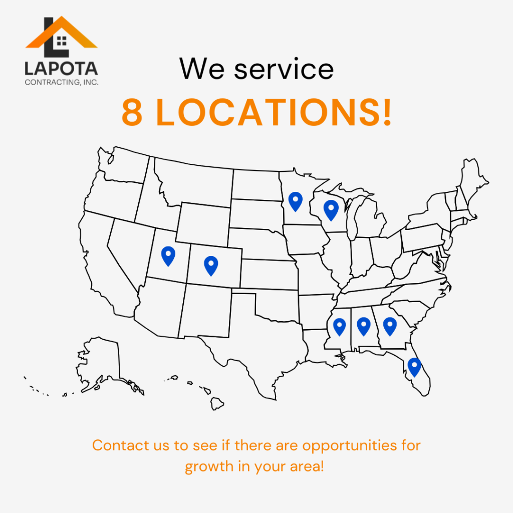 SERVICE AREAS MAP LAPOTA